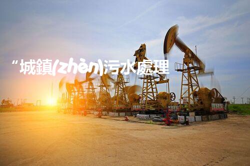 “城鎮(zhèn)污水處理，綠色生活新篇章”